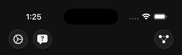 dextr top menu