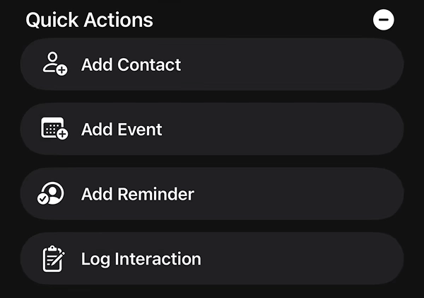 dextr quick actions