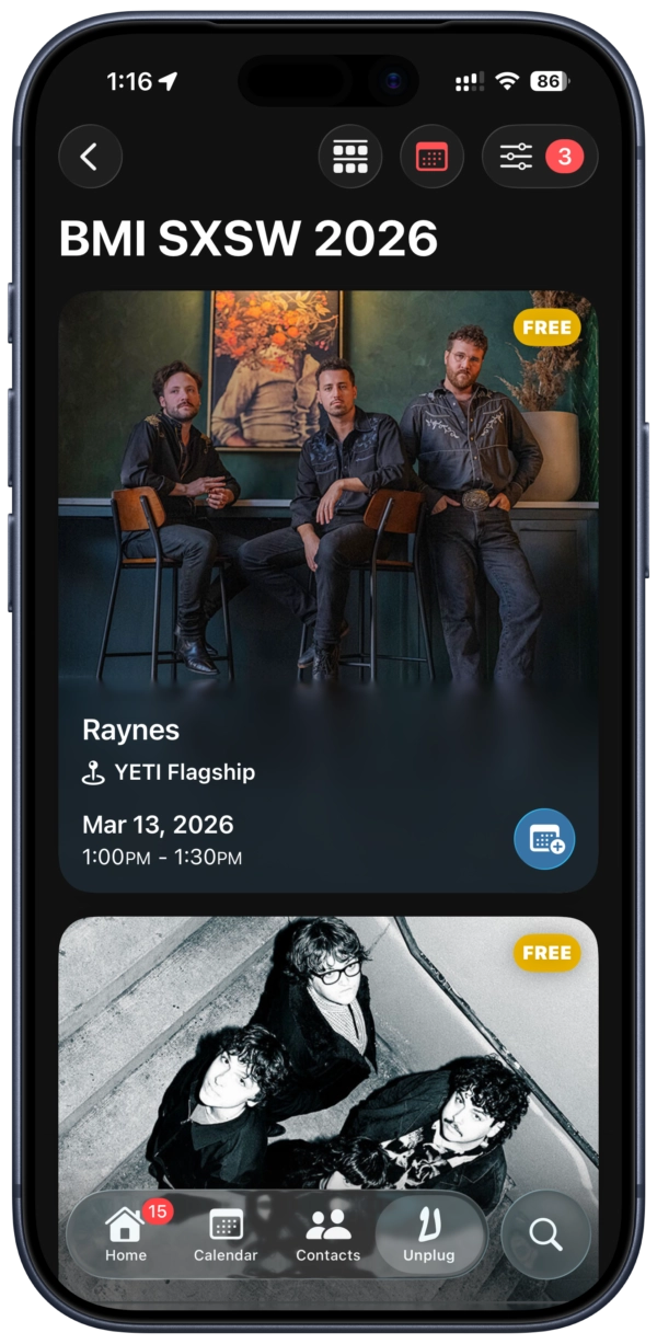 an iphone showing a contact profile on dextr with a callout of tags