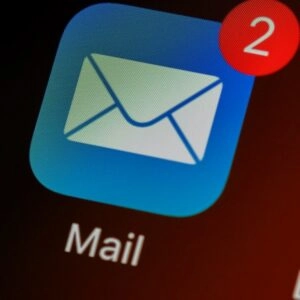 Contact management concept - organized digital contacts