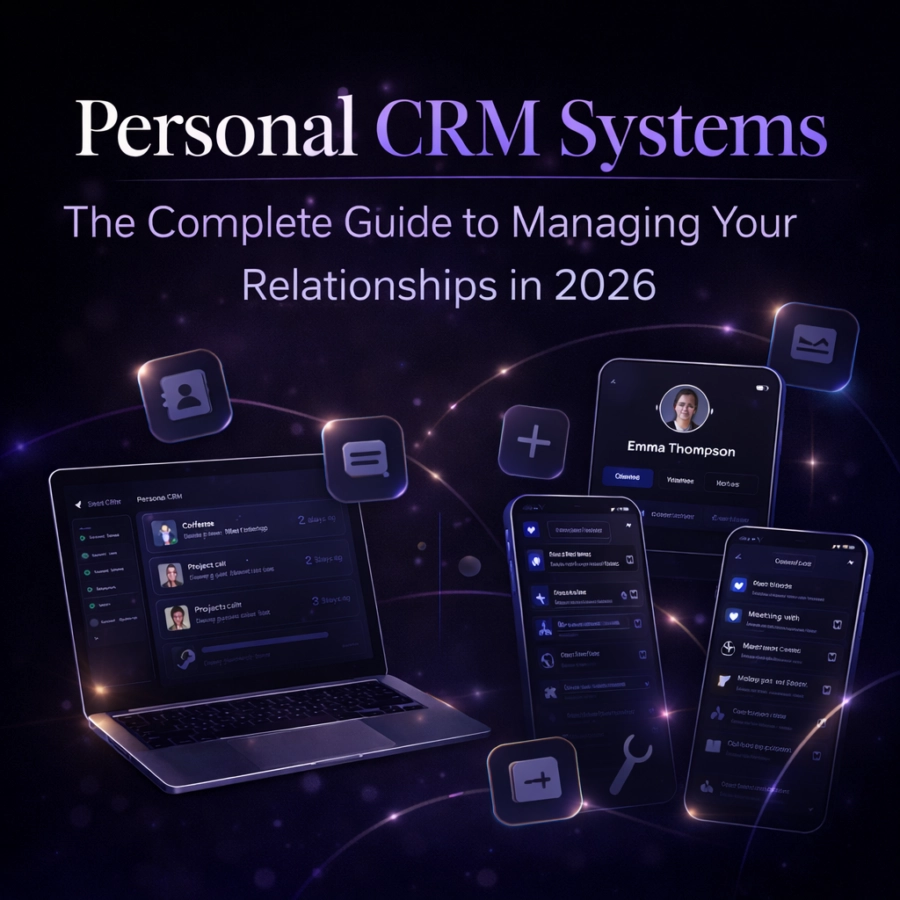 graphic depicting personal crms for 2026