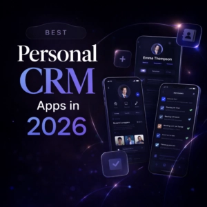 depiction of the best personal crm apps of 2026